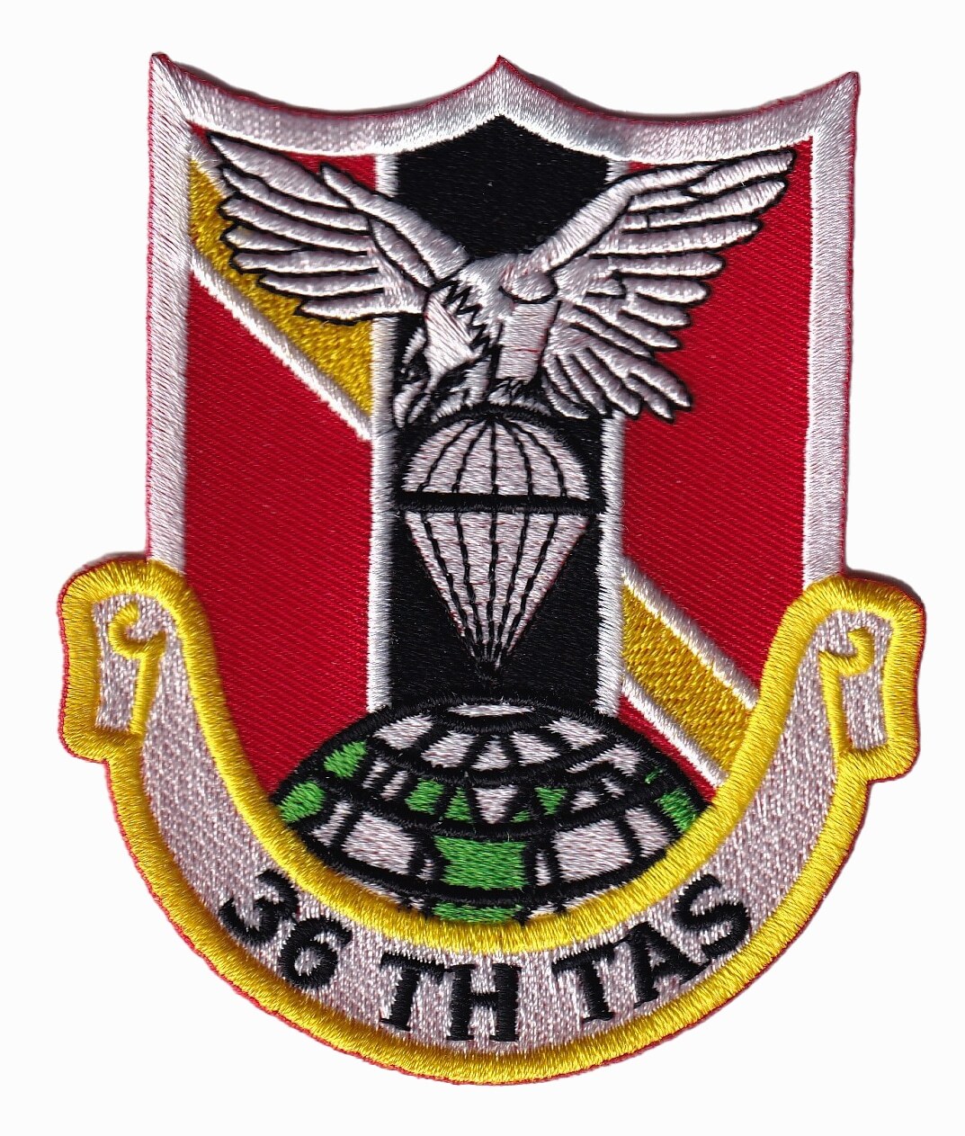 36th Tactical Airlift Squadron Patch - Sew on, 3.75\