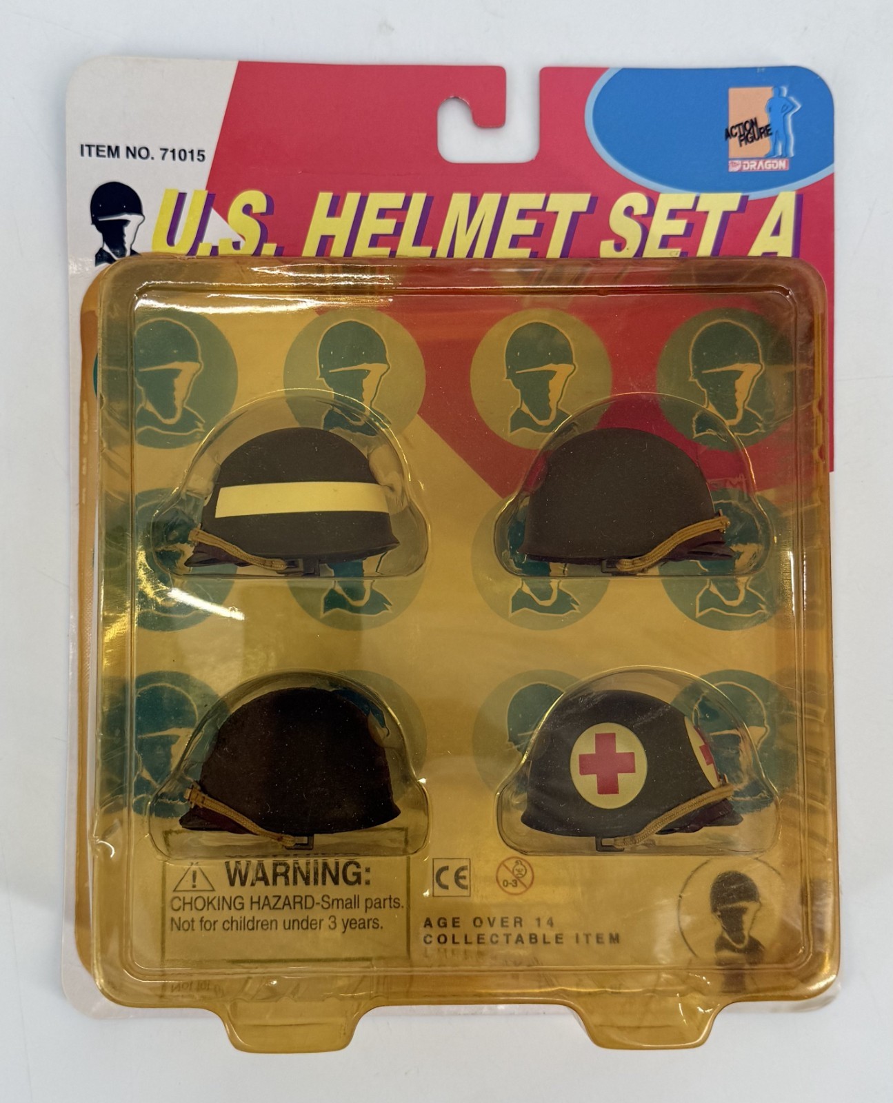 Dragon Models U.S. Helmet Set A Item No 71015 - Sealed in Box Read