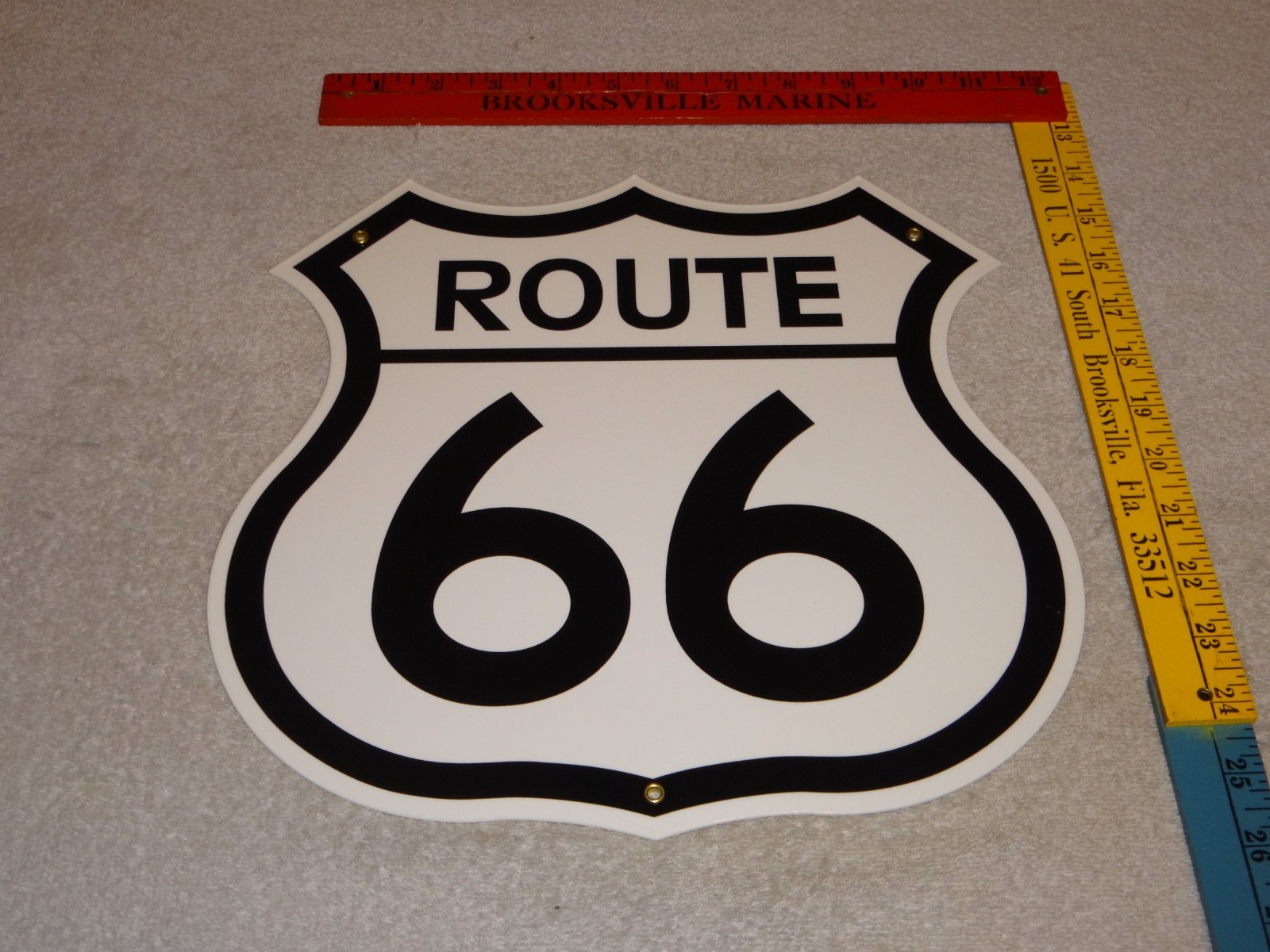 VINTAGE UNITED STATES ROUTE 66 U.S. 11 3/4