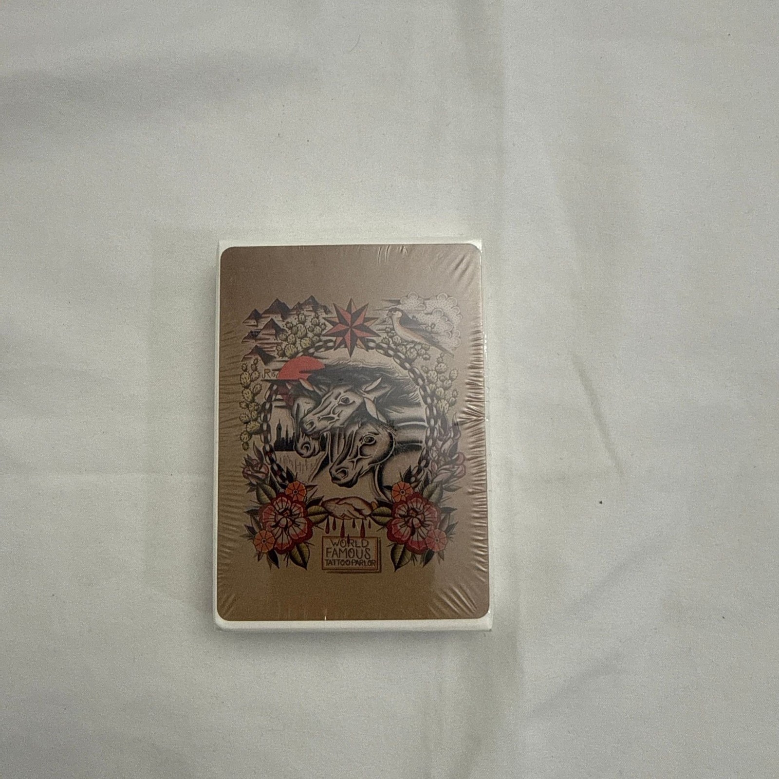 World Famous Tattoo Parlor Pharaoh's Horses Playing Cards