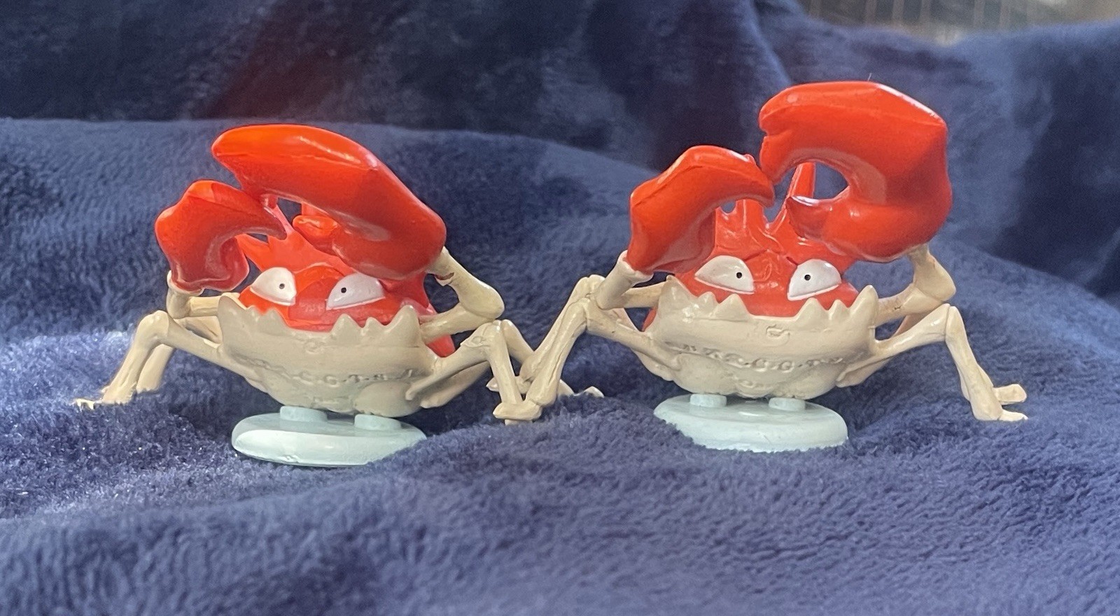 Vintage Pokemon Kingler #099 TOMY CGTSJ Figure Lot of 2 Nintendo