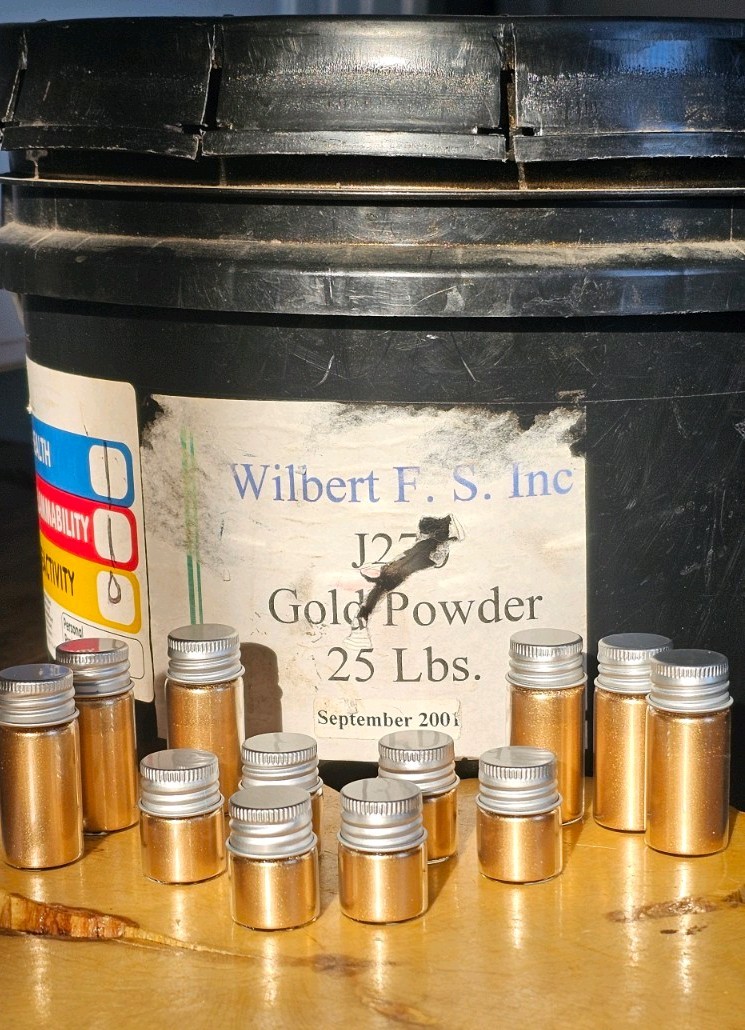 Extremely Fine Art Gold Powder 8 Grams of Gold Powder Sealed