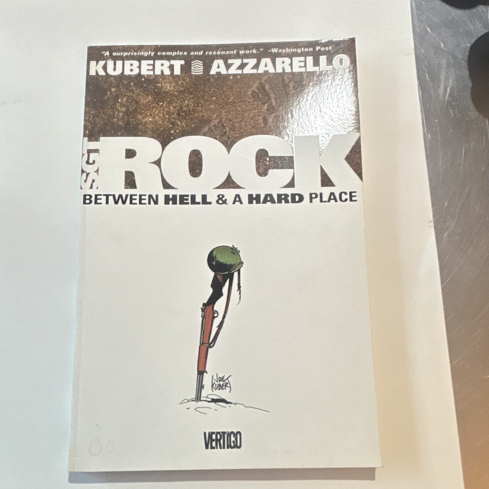 Vertigo Sgt. Rock: Between Hell & a Hard Place TPB Graphic Novel Kubert