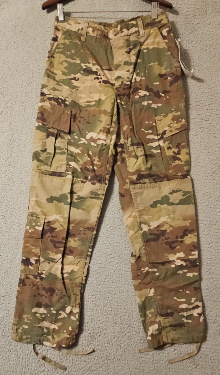US ARMY Pants Small Regular OCP Camo FR Flame Resistant Combat Ripstop Trouser