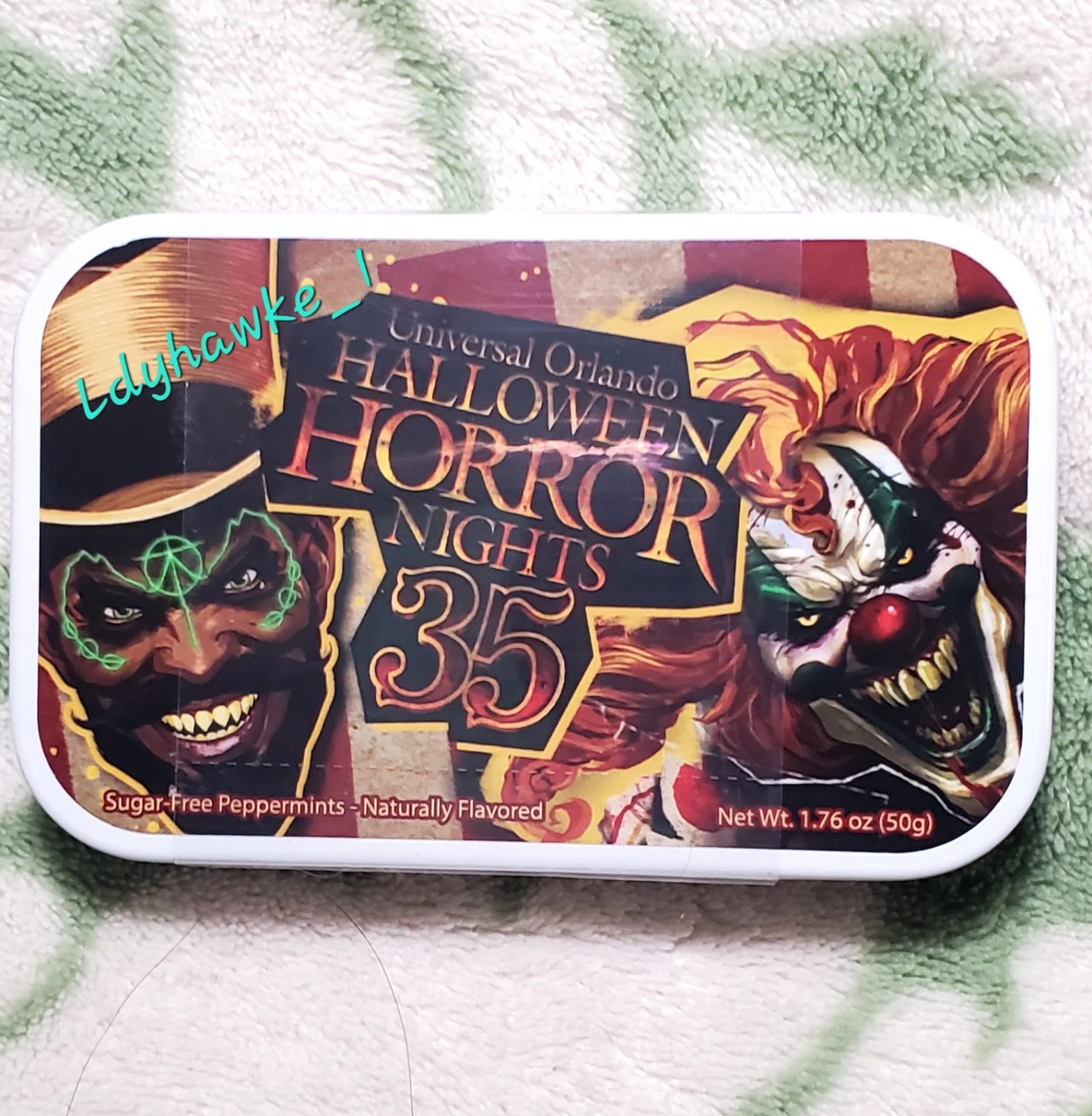 HHN 2026 Jack & Oddfellow Peppermint Tin Halloween Horror Nights 35  Orlando 