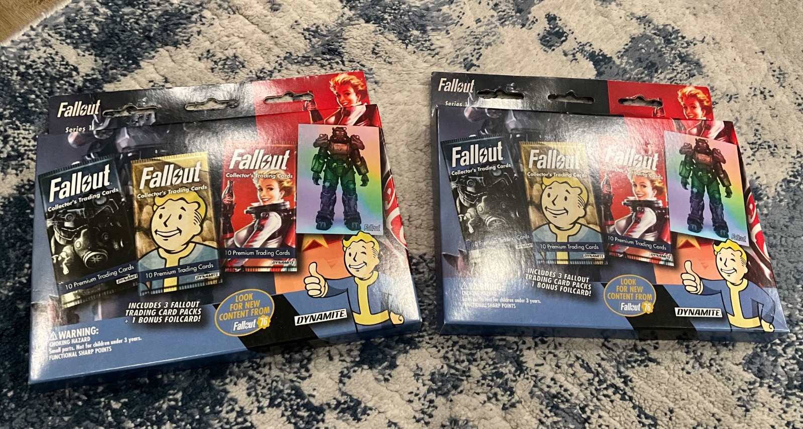 Fallout Collector's Trading Cards Dynamite Series 1 Sealed     LOT of 2   RARE