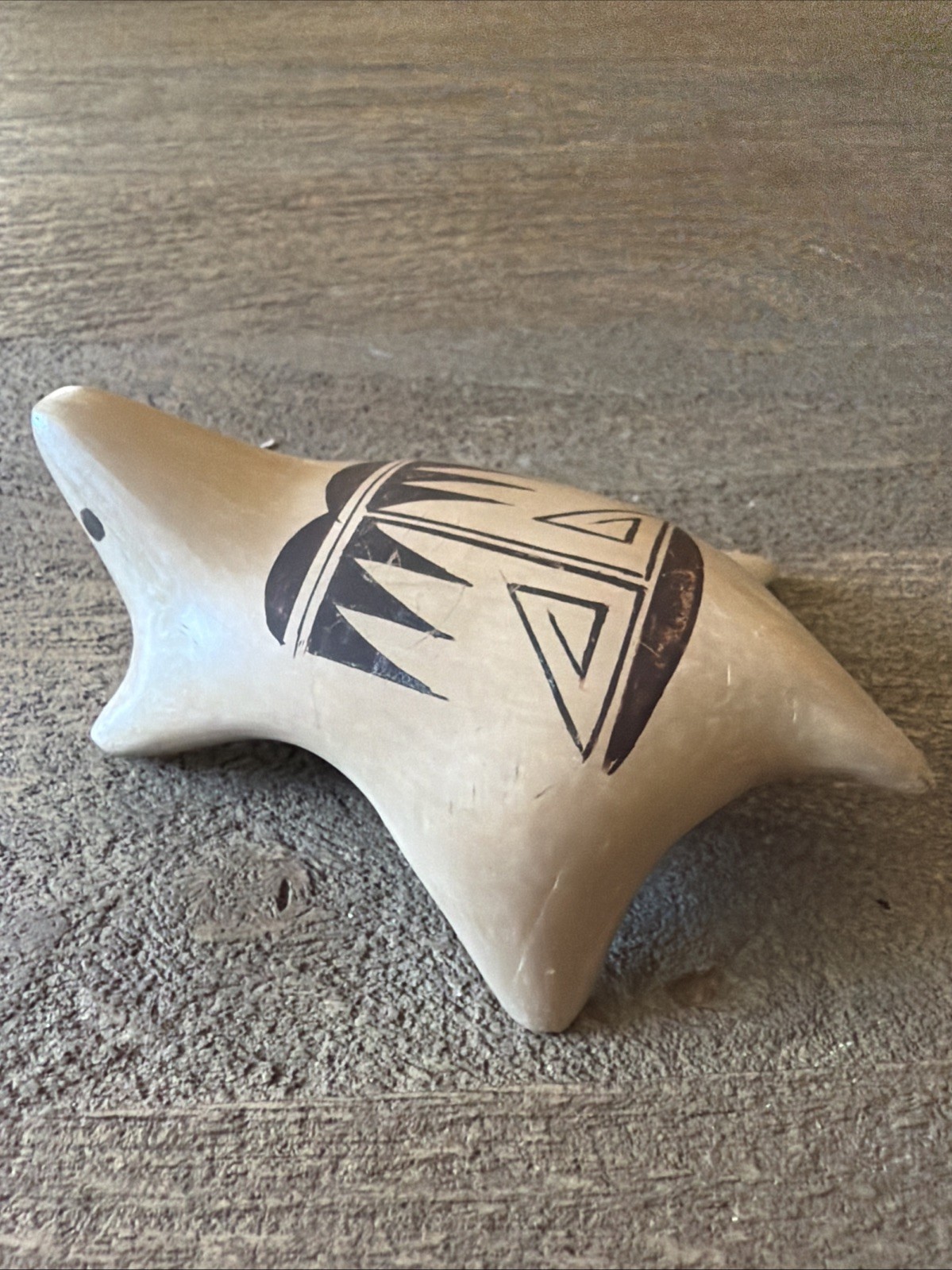 Lillian Namingha Vintage Hopi Pottery Signed \'L. Namingha\' Turtle
