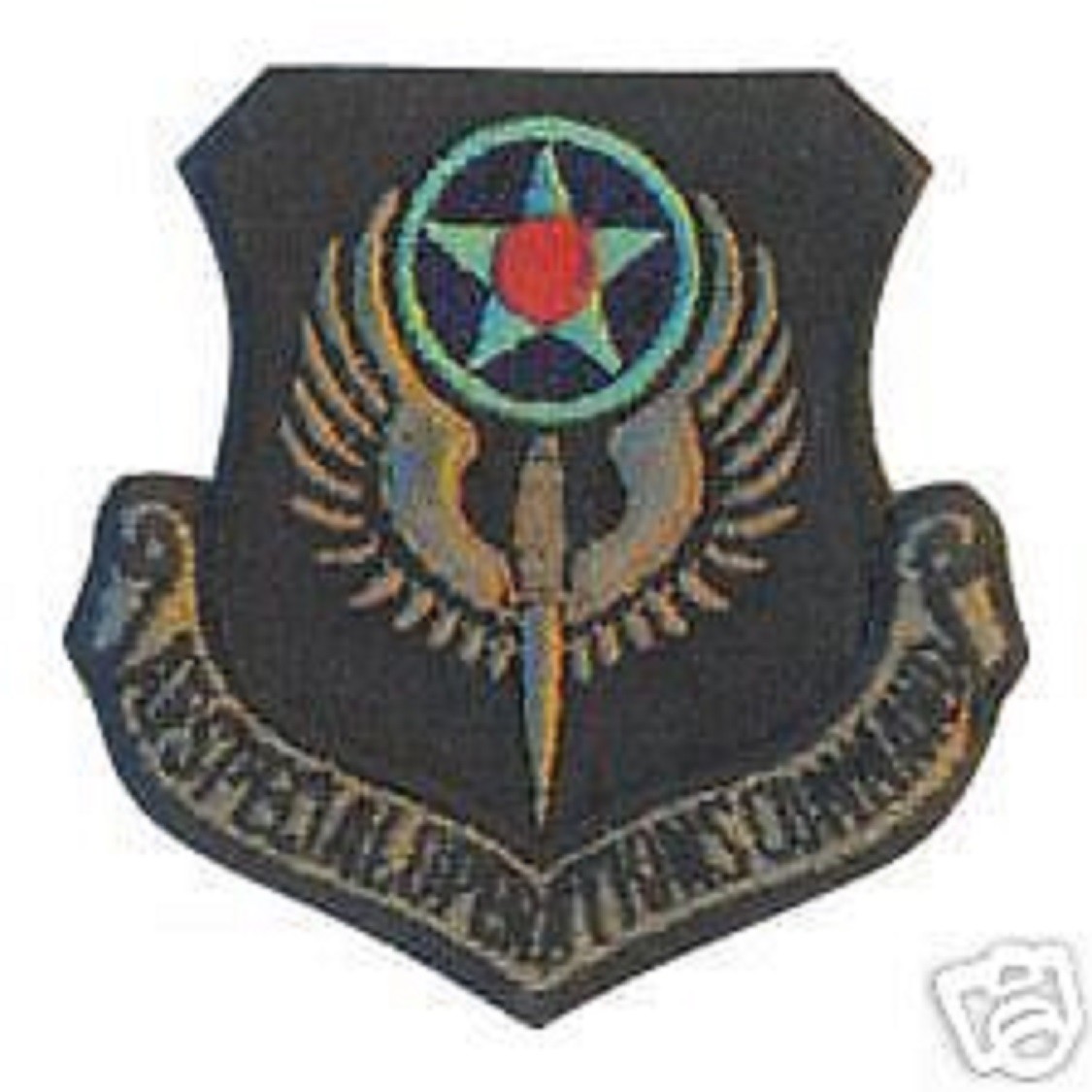 AFSOC AIR FORCE  SPECIAL OPS COMMAND OD SUBDUED EMBROIDERED  PATCH