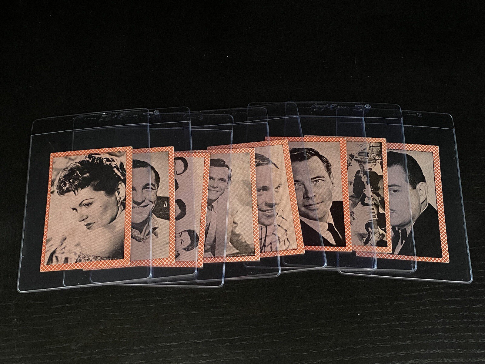 1957 Madison Confectionery Disc Jockey Gum 8 Card Lot Vintage 1950s Rock Cards B