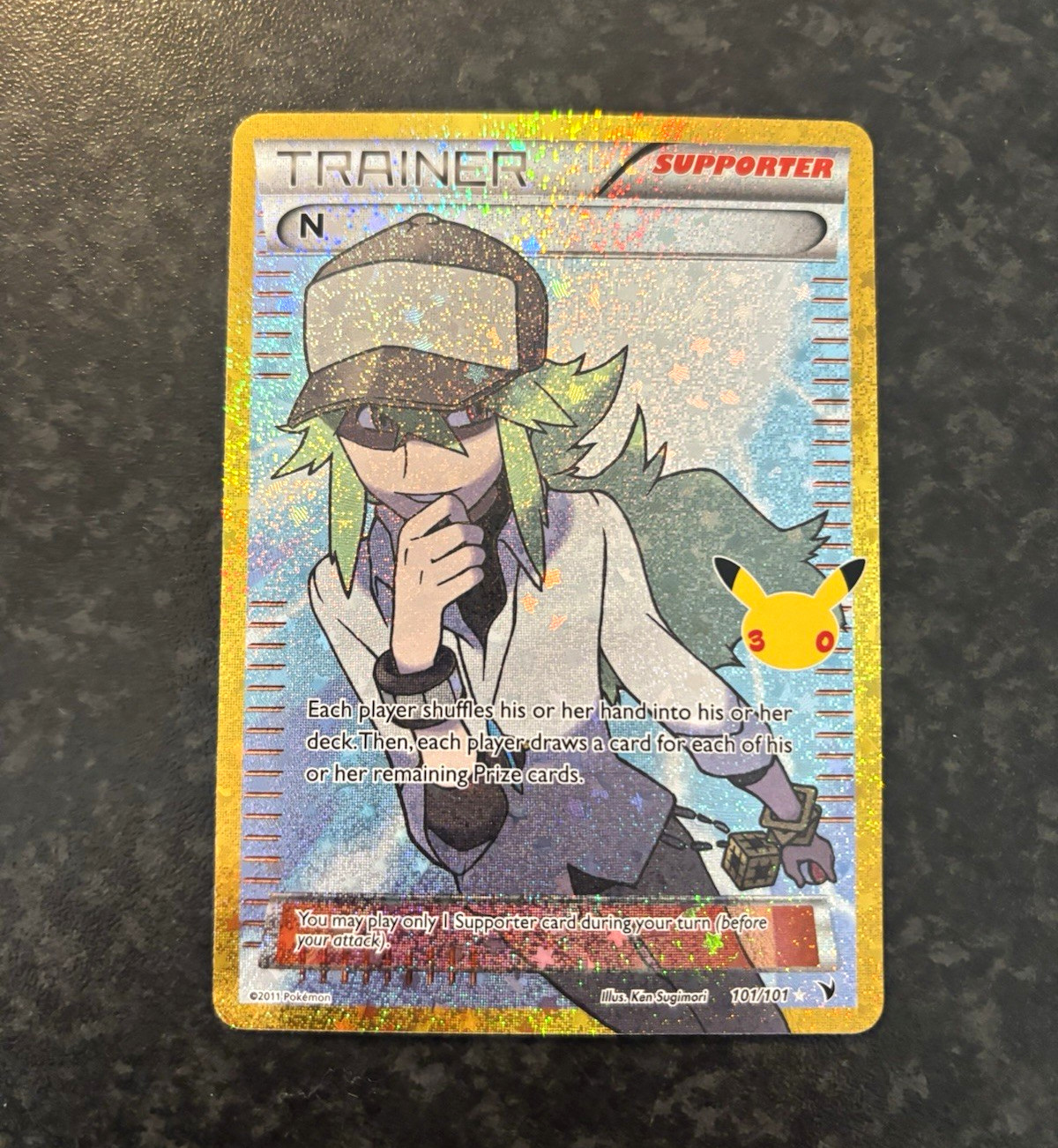 Pokemon 30th Anniversary N Trainer 101/101 English