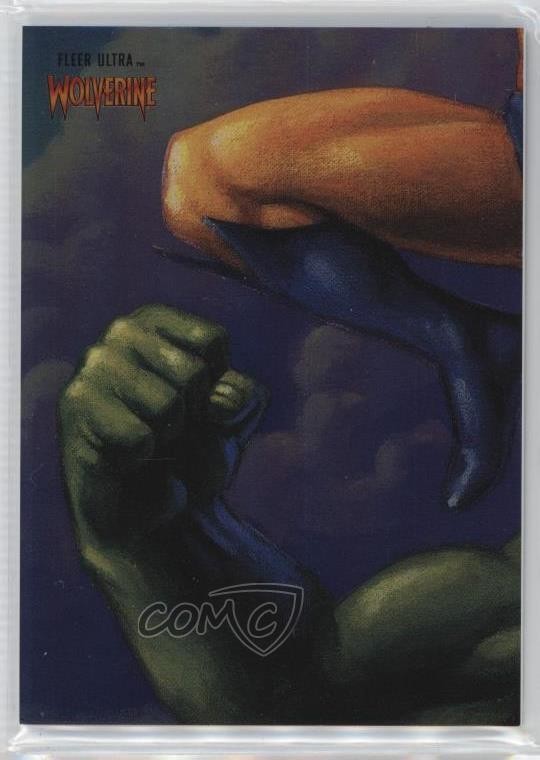 2023 Fleer Ultra 3x3 Wolverine Hulk Greg Hildebrandt #4 k0q