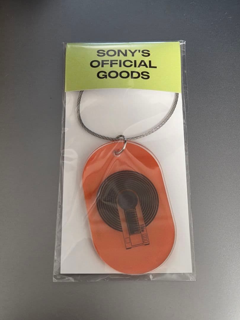 Sony Official Goods Key Charm Flamingo PS F9 Portable Turntable 14+ Limited 200