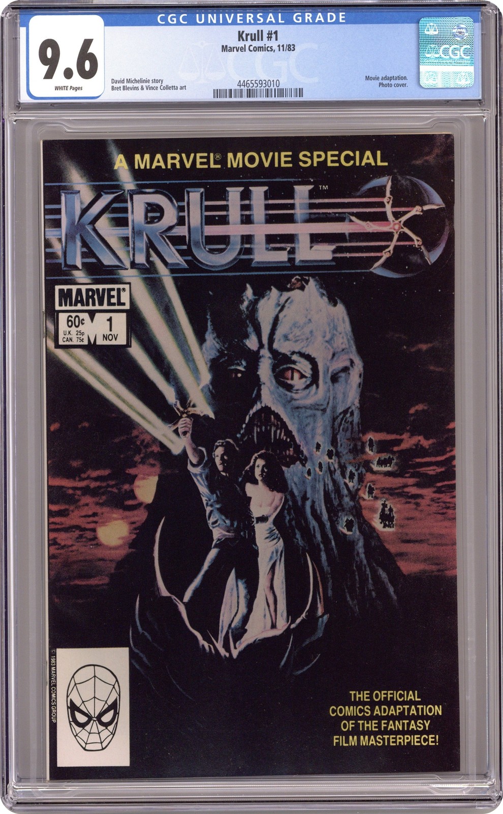 Krull #1 CGC 9.6 1983 4465593010