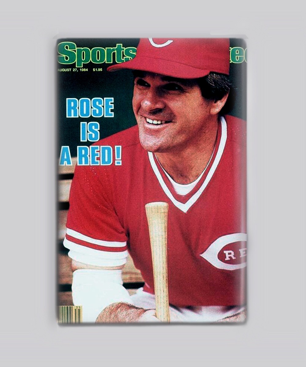 Pete Rose Cincinatti Reds Sports Illustrated 1984 2\