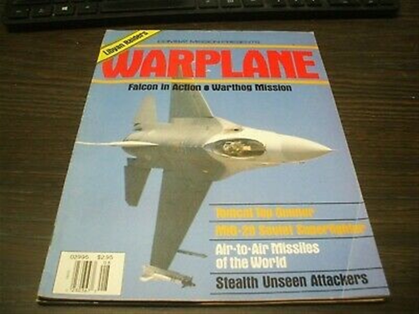 COMBAT MISSION PRESENTS WARPLANE Military Magazine - August/September 1989