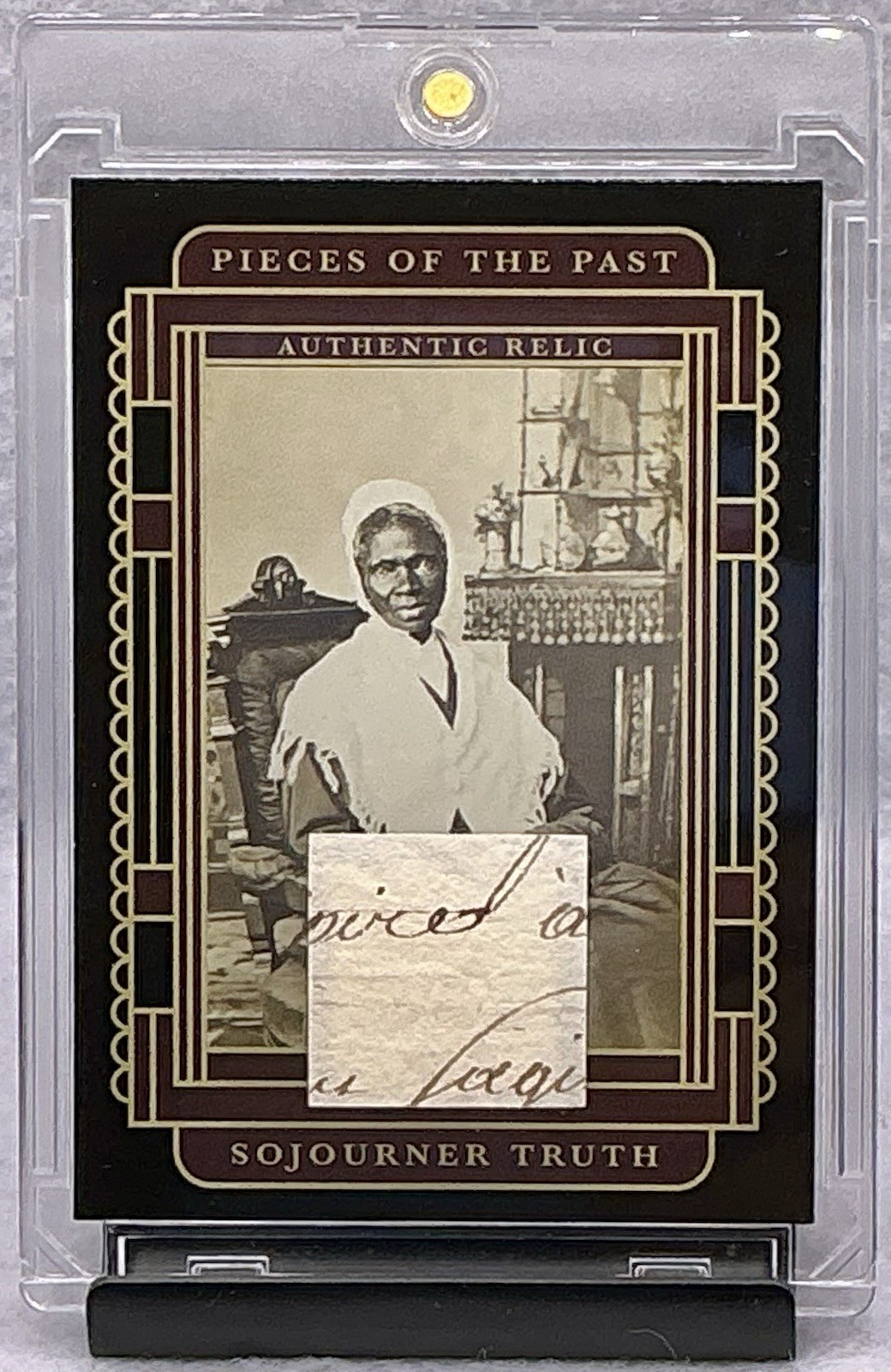 2025 Pieces Of The Past One Time Series Sojourner Truth Handwritten Relic 