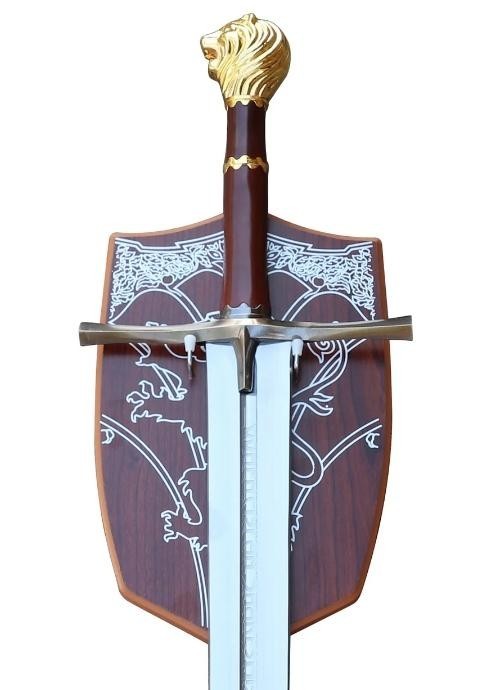 Chronicles of Narnia Peter's Rhindon Sword Lion's Heart Broadsword Movie Replica