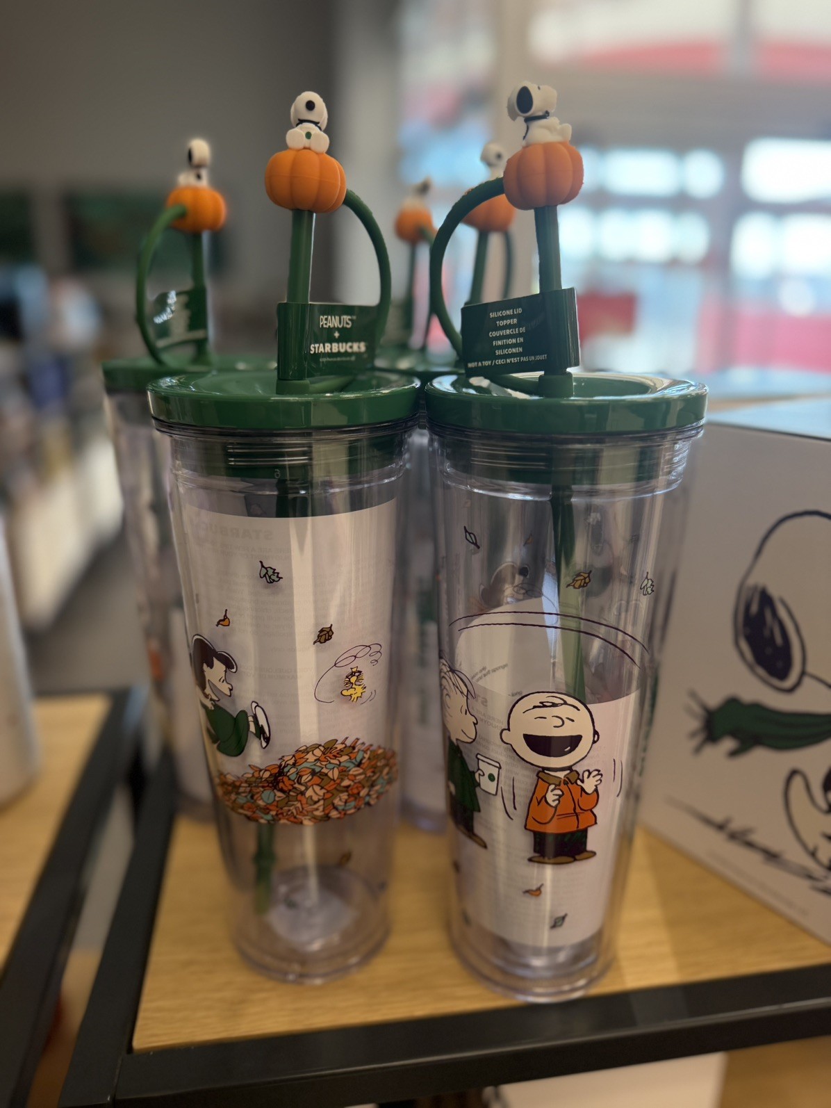 *IN HAND* AUTHENTIC Starbucks x Peanuts Plastic Cold Cup