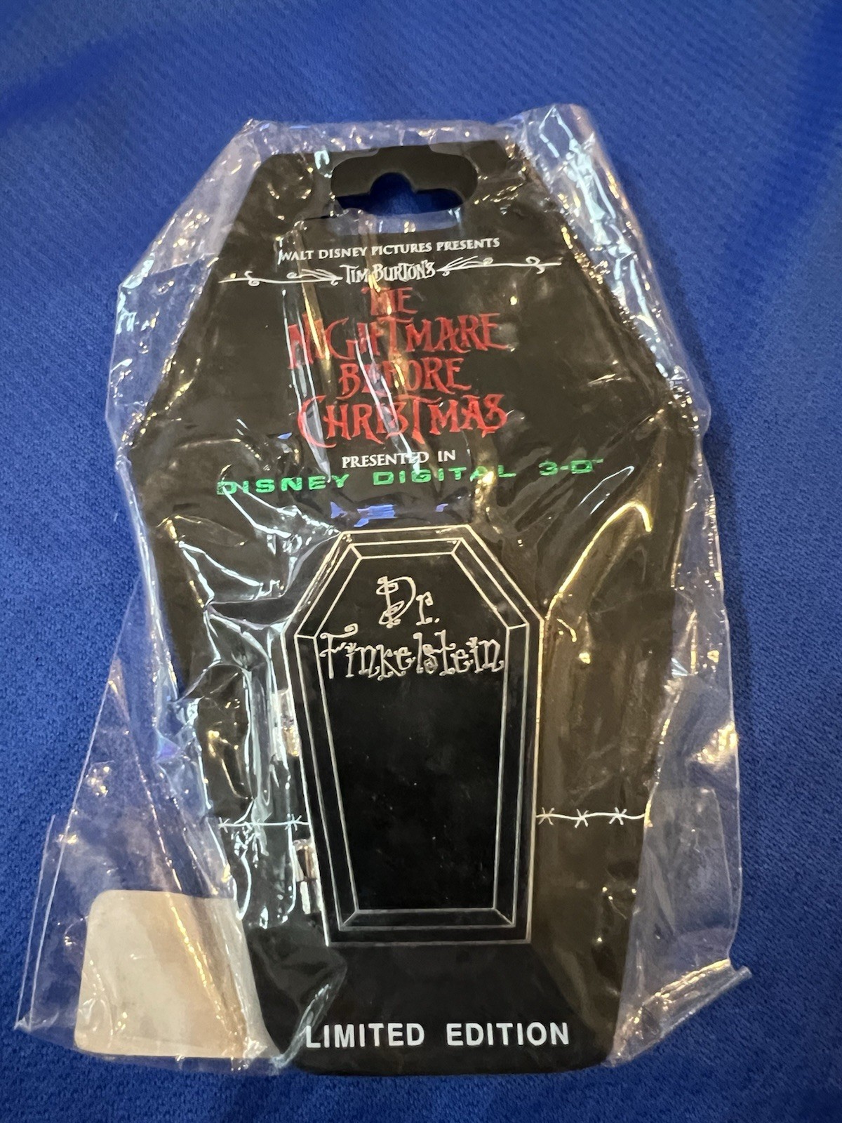 Disney DSF Hinged Coffin Series Dr. Finkelstein Nightmare Before Christmas Pin