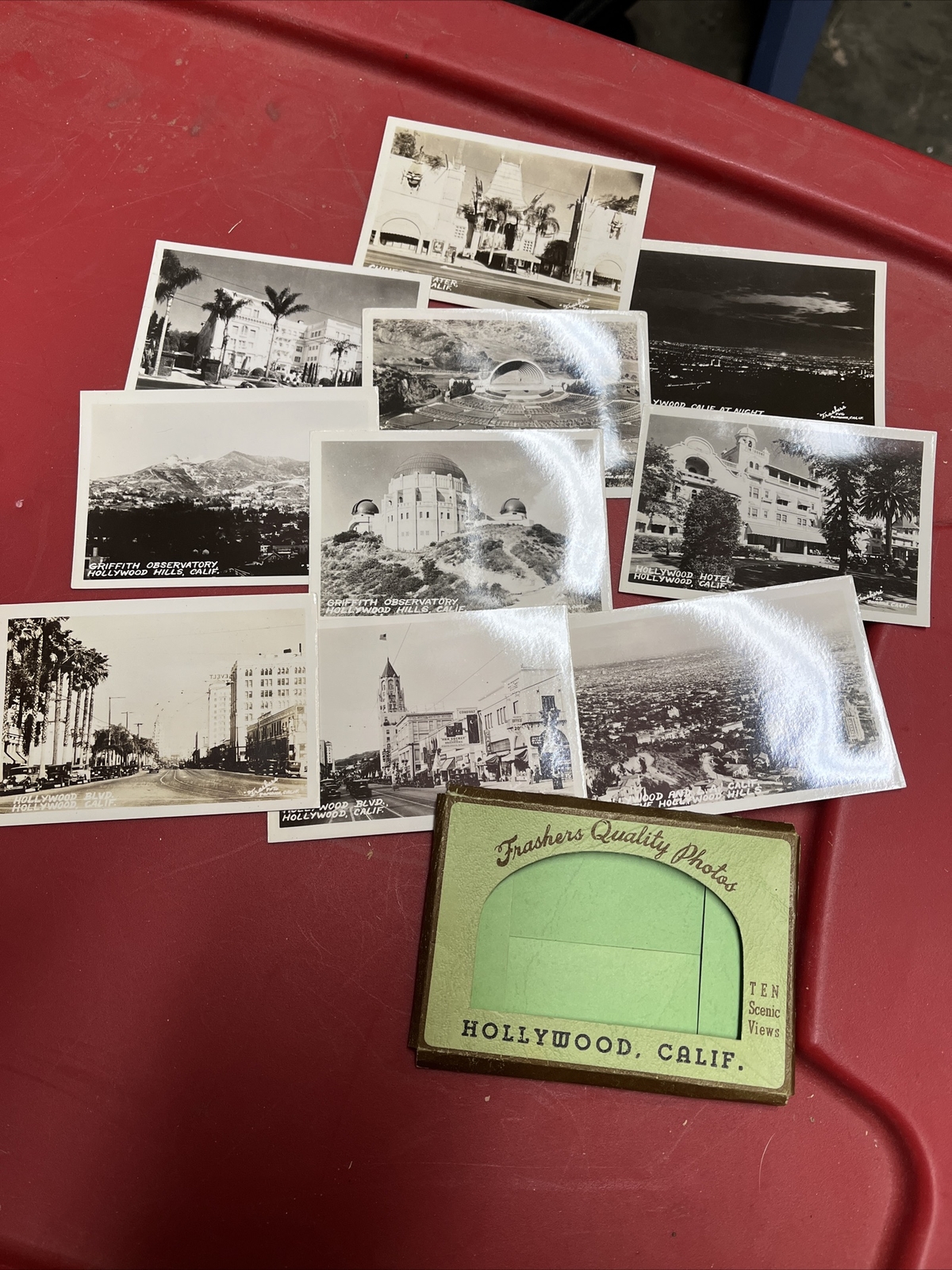 1920s Frashers Hollywood California Photo Scenic Views Mini Photos