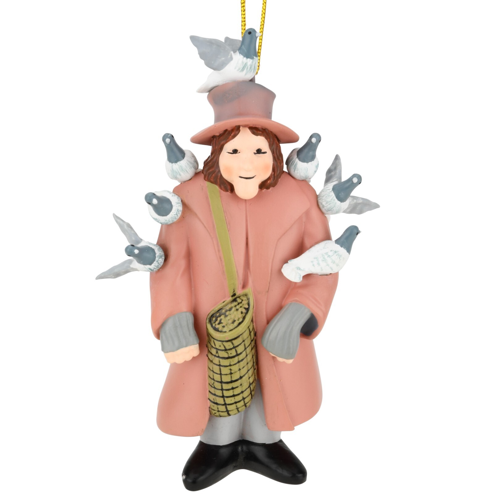 Tree Buddees NYC Central Park Bird Pigeon Lady Christmas Movie Ornament Birds