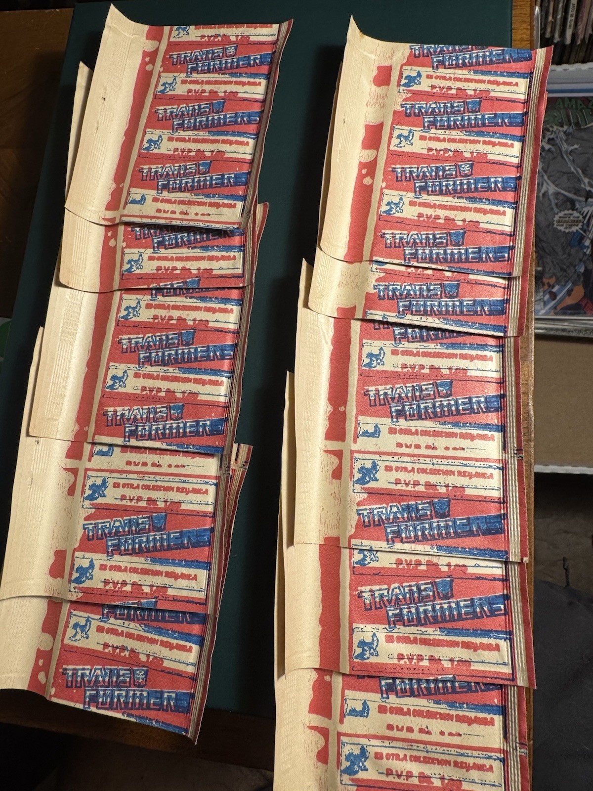 Lot Of 10 1985 TRANSFORMERS Reyauca Venezuela Red Pack Sealed