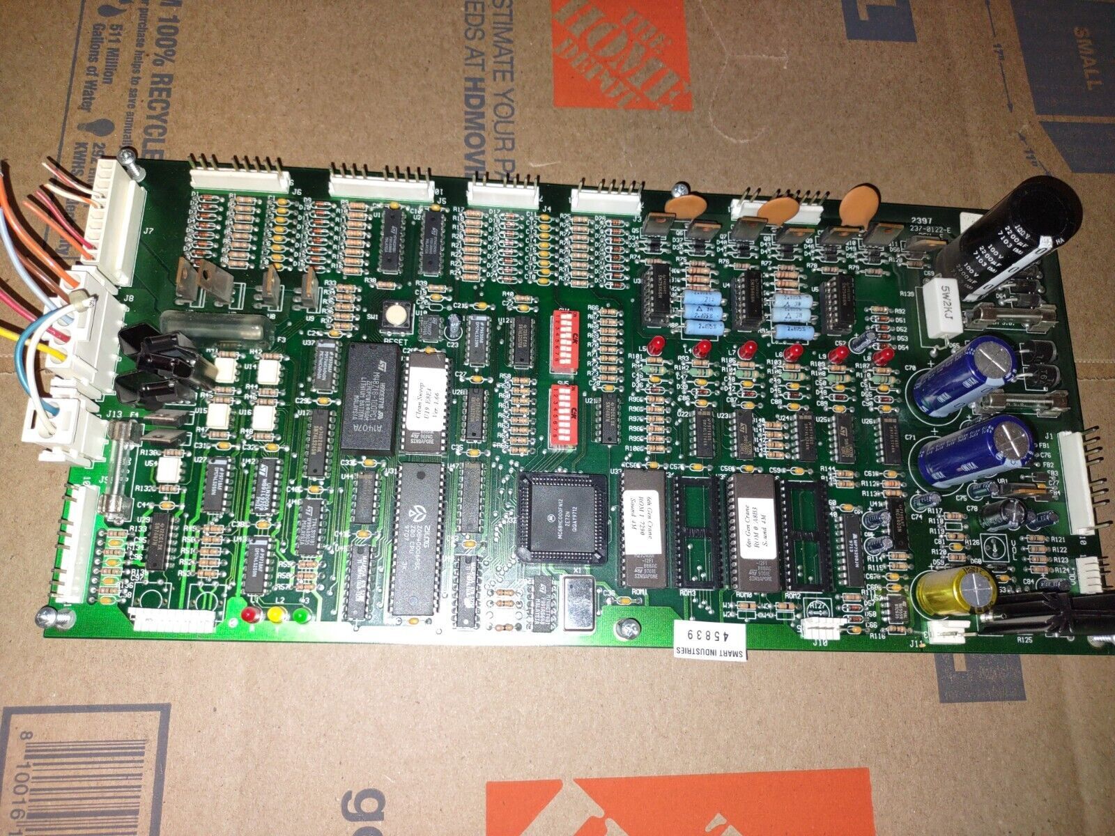 smart 6th generation arcade crane claw main pcb working #1