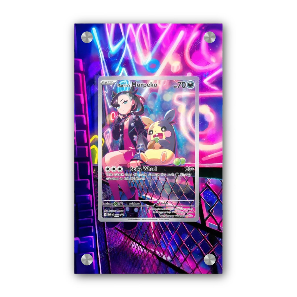 Marnie\'s Morpeko 206 - Exclusive Pokémon Extended Artwork Display Case