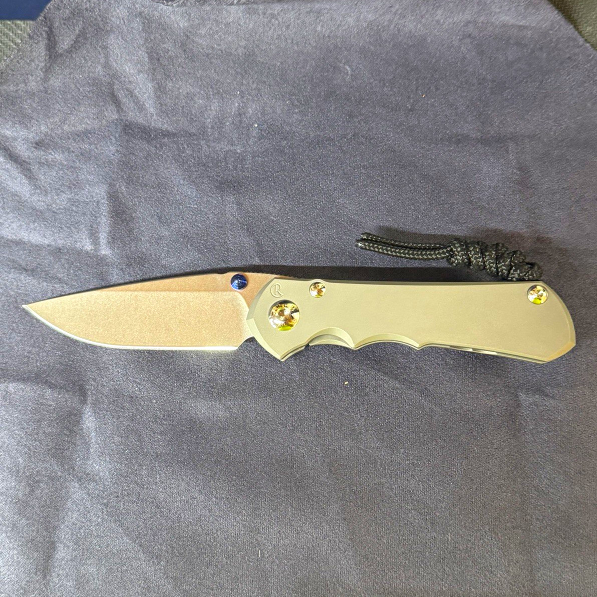 Chris Reeve Knives Small Inkosi SIN-1108 CPM MagnaCut Titanium Frame Lock