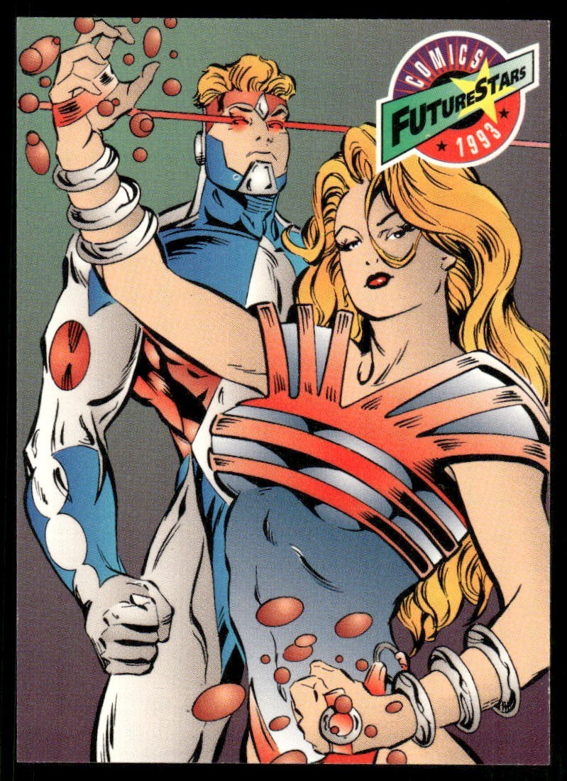 Maelstrom & Seizure 1993 Comic Future Stars Card #67 (NM)
