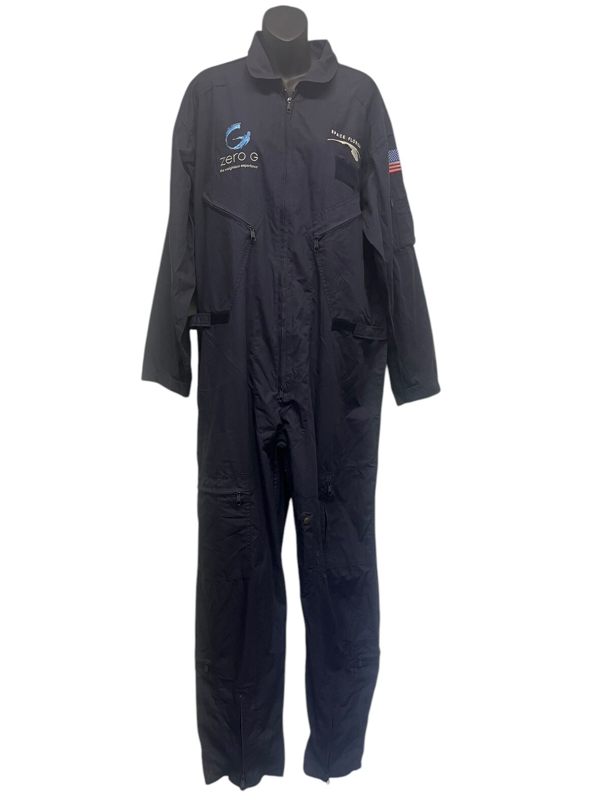G-FORCE ONE Flight Suit XL Boeing Zero G Gravity Coveralls Rothco Airplane sewn