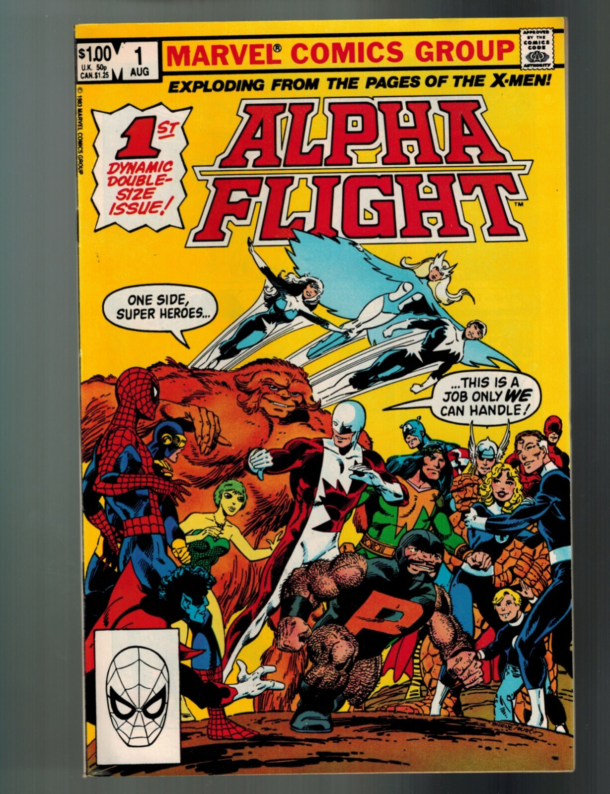 Alpha Flight #1 + X-Force #1 + New Mutants #1 + X-Factor #1 CGC ALL 1st Print I5