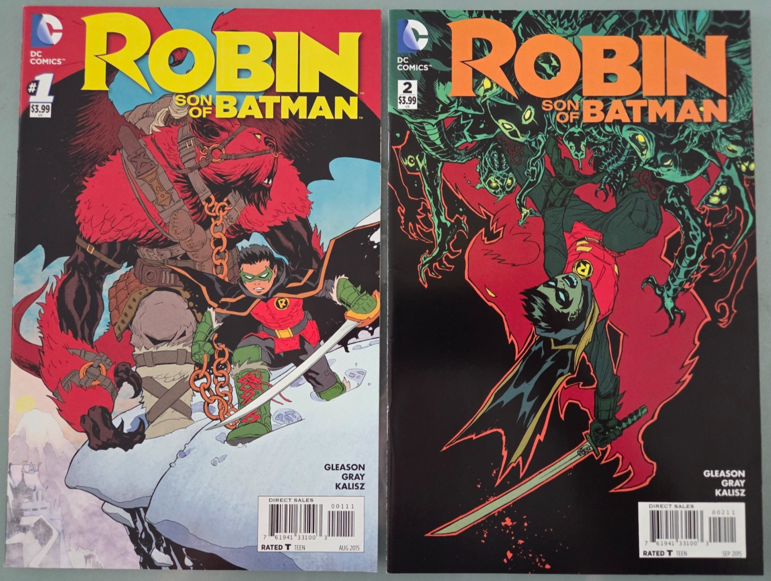 ROBIN SET OF 22 ISSUES (1993) DC COMICS SON OF BATMAN #1 & 2 DAMIAN TIM DRAKE