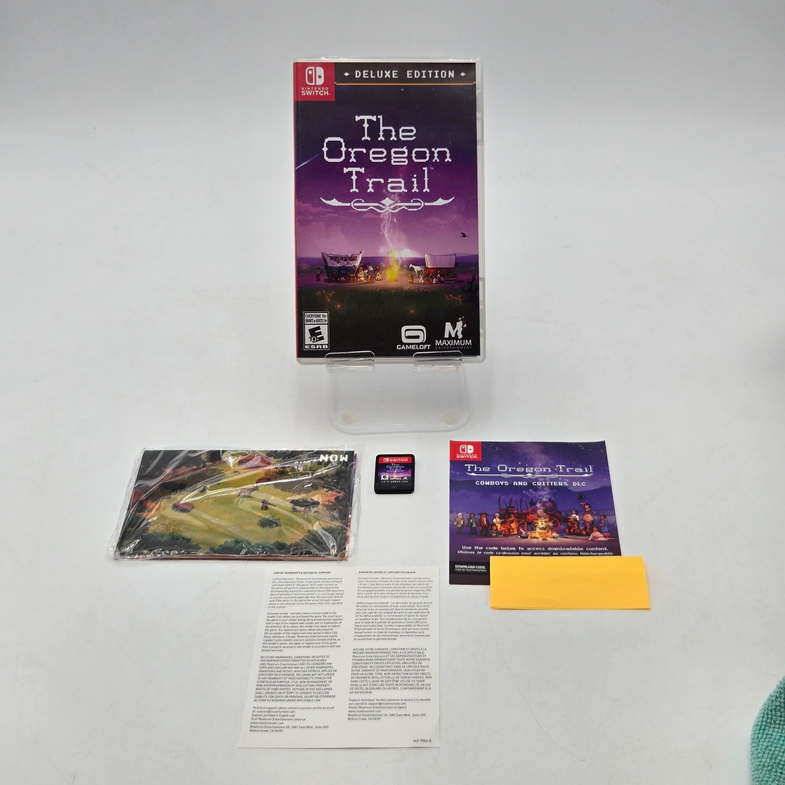 The Oregon Trail: Deluxe Edition Nintendo Switch - Used CIB Code Untested