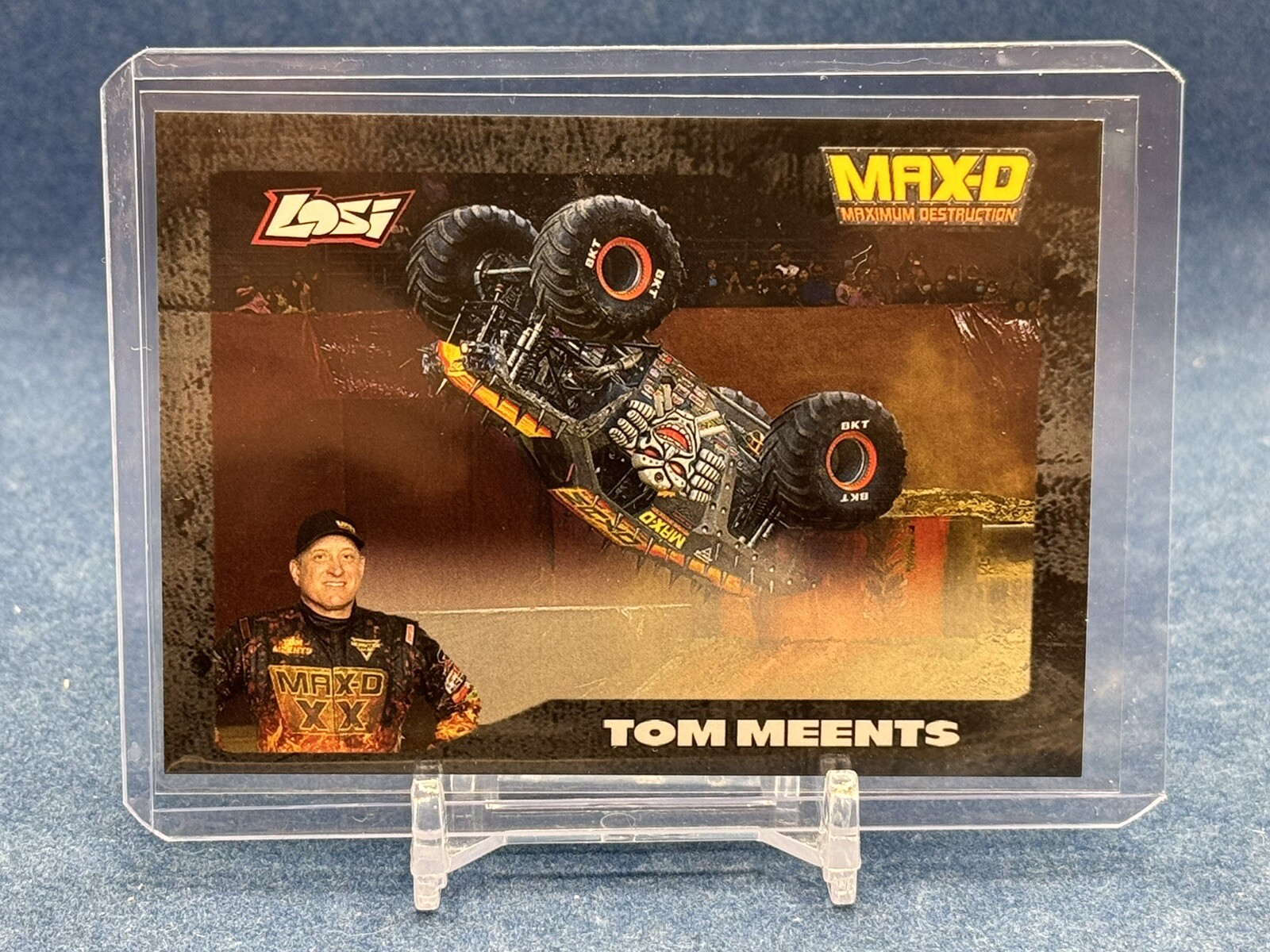 2023 Monster Jam World Finals XXII Nashville TOM MEENTS Limited Edition Card
