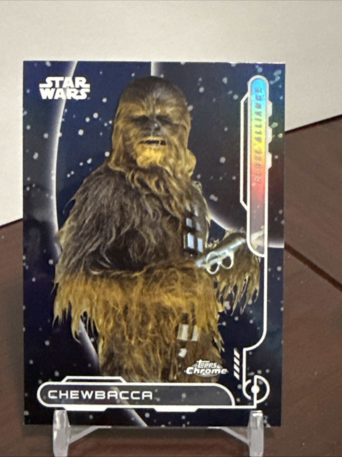 2024 Topps Chrome Star Wars Chewbacca The Galactic Civil War #RA-4