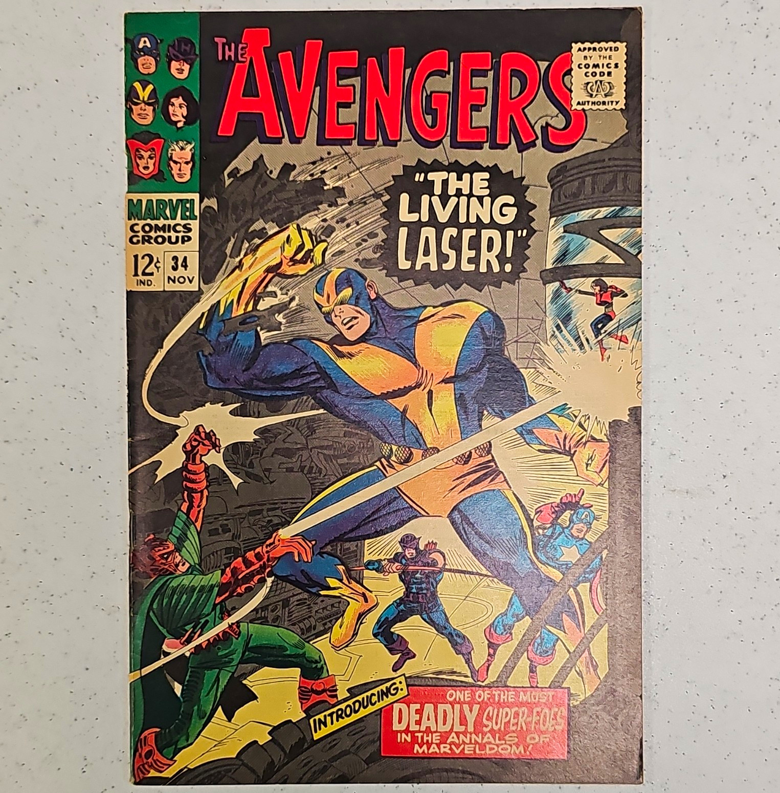 The Avengers #34 (Marvel Comics, Silver Age 1966) \