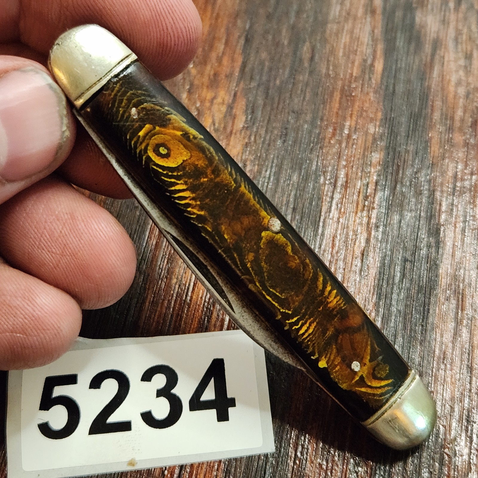 Camillus P3N Knife Made In USA 1930s-40s 4 Line Stamp 3.38