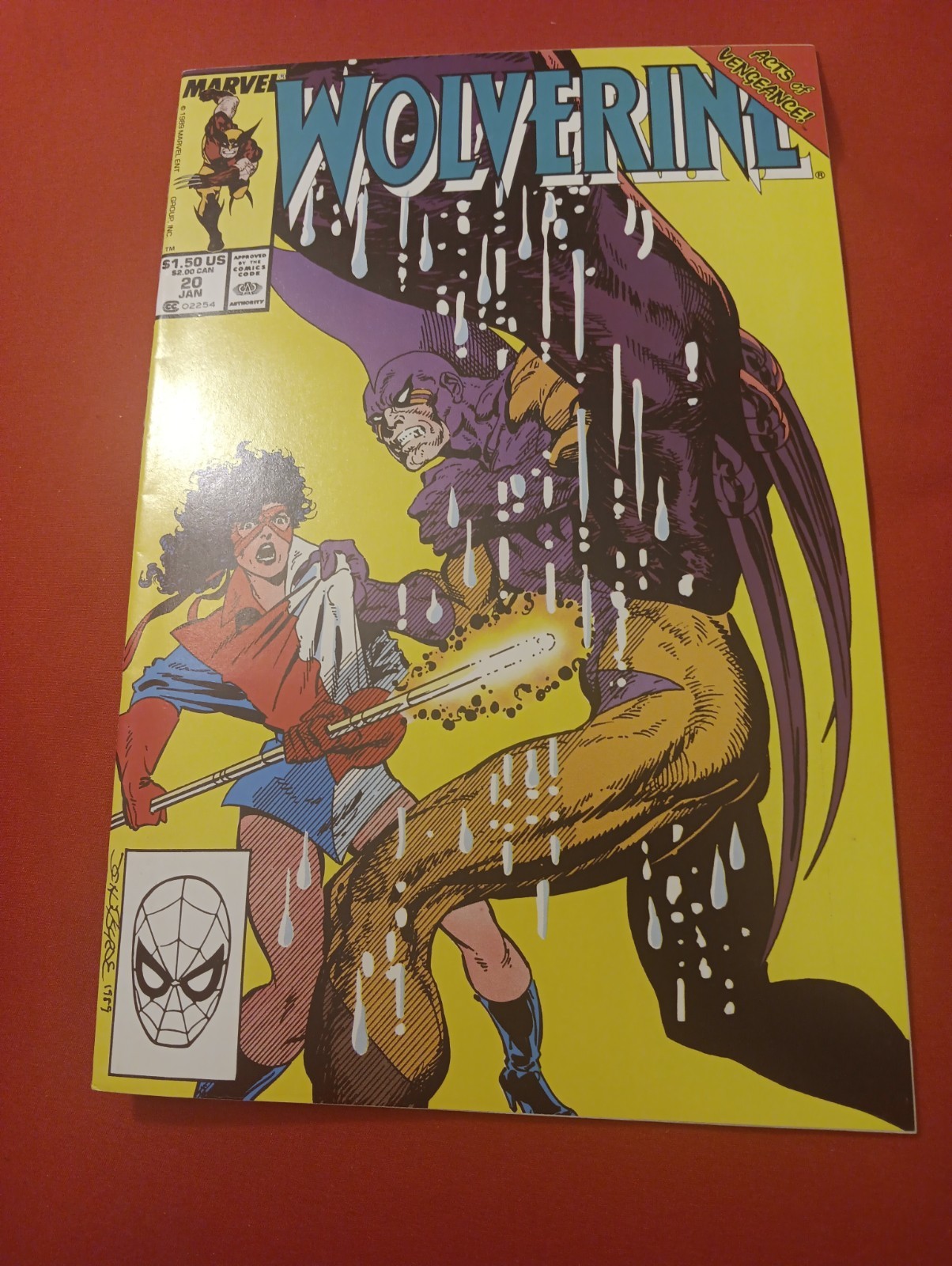 Wolverine #20 (1990 Marvel) I COMBINE S&H Fees.  SAVE BIG $$$$ 