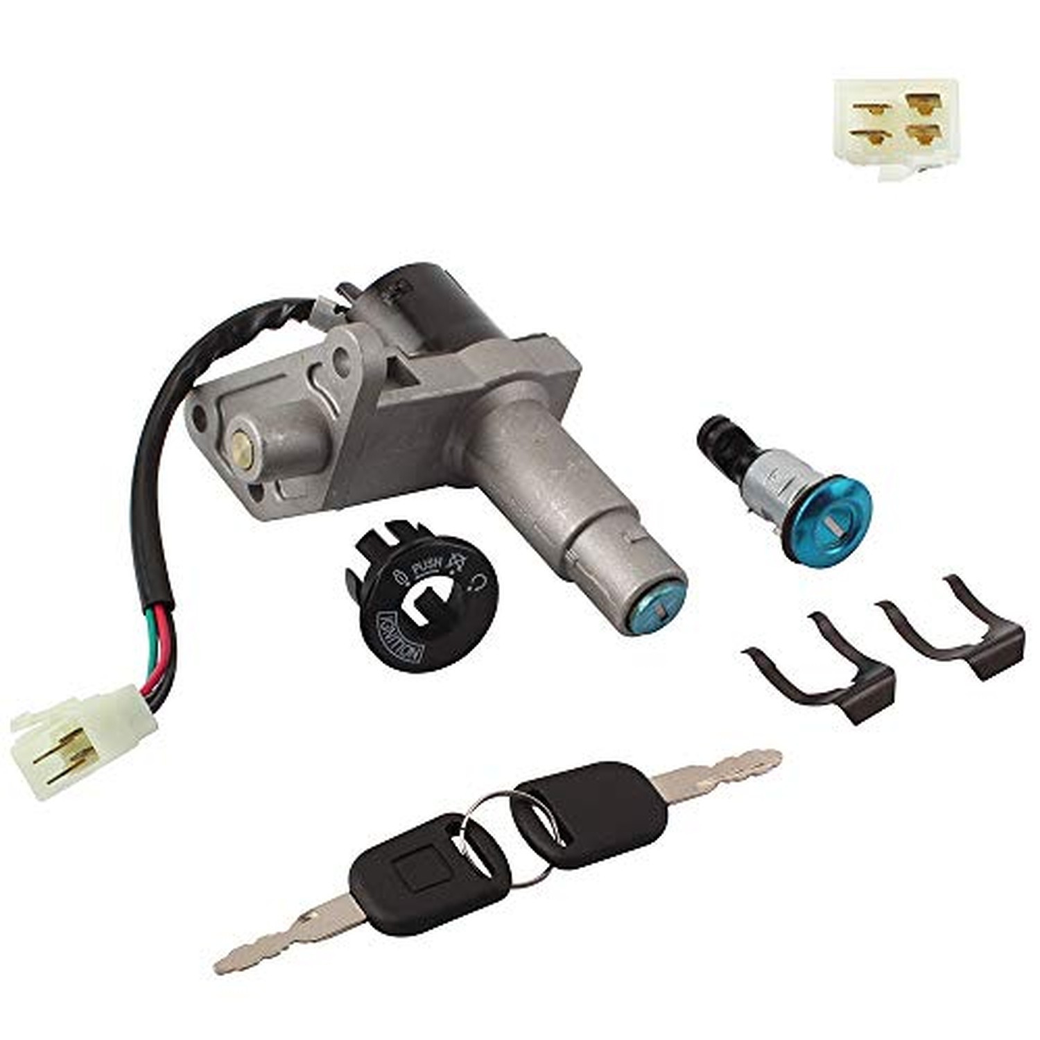 MC-03-150 Ignition Key Switch GY6 50cc Taotao Tank Racer 139QMB