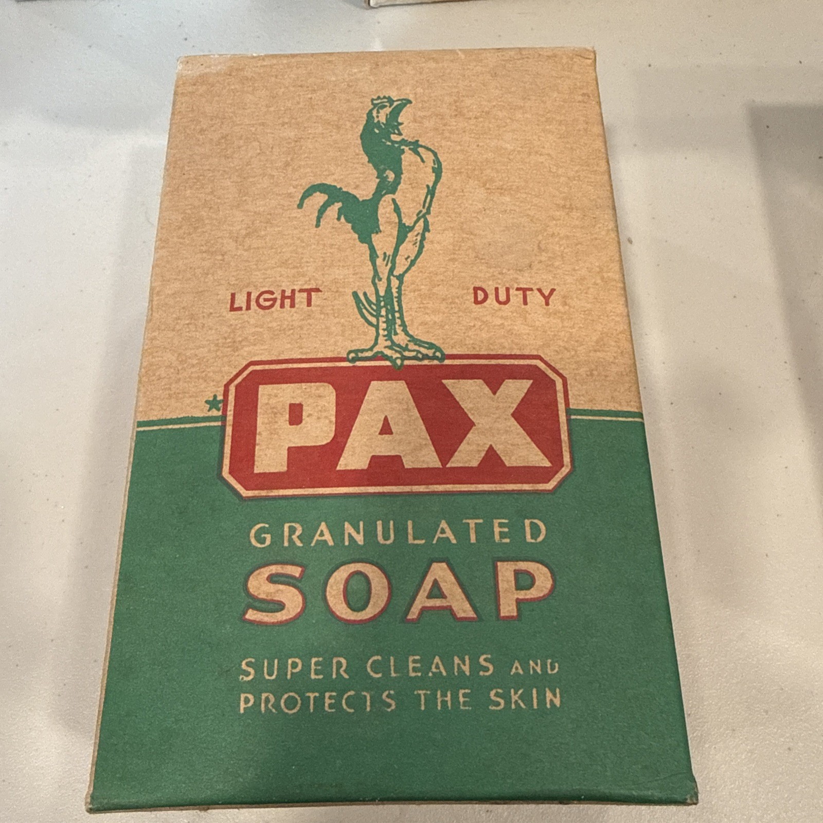 Vintage PAX Light Duty Granulated Soap G.H. Packwood Mfg
