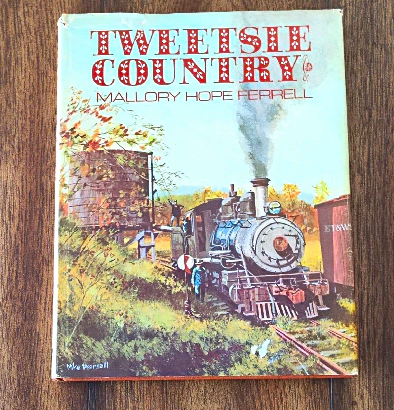 Train Enthusiast Tweetsie Country East TN Western NC Railroad Hardcover Book