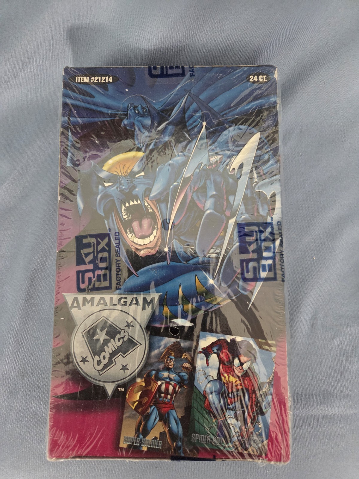 1996 SkyBox AMALGAM Marvel DC Comics Trading Cards Factory Sealed Box