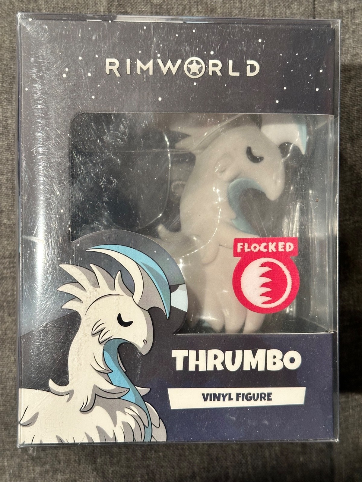 Youtooz ~ RimWorld Thrumbo Flocked ~ In Hand ~ Sold Out Everywhere