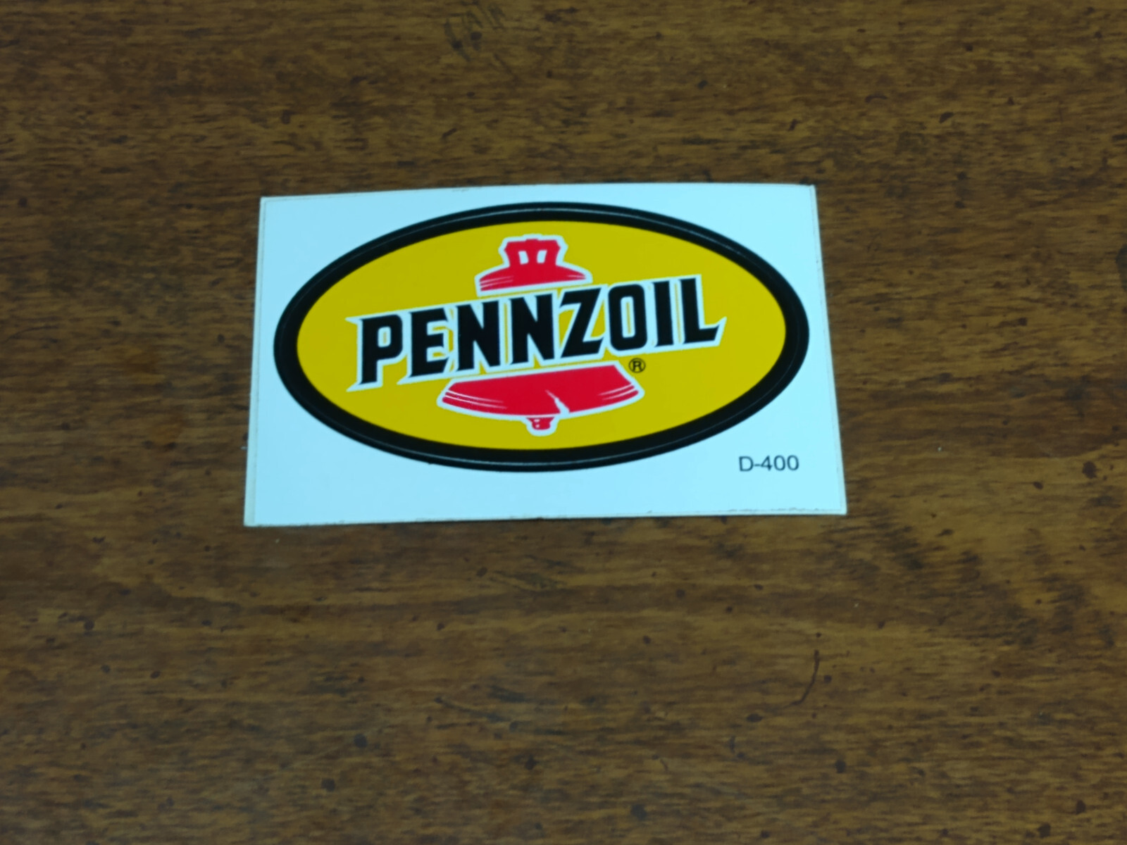 VTG PENNZOIL Sticker Decal ORIGINAL RACING OLD STOCK 3