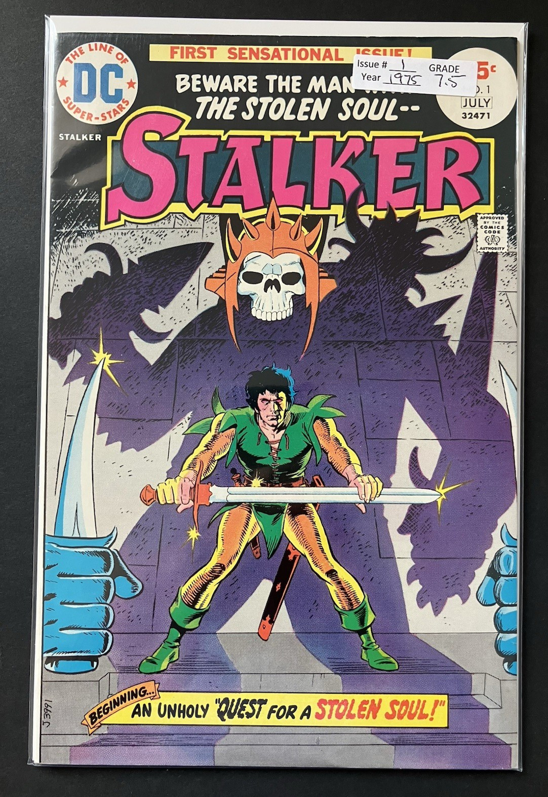 Stalker 1 VF- 7.5 NICE COPY \