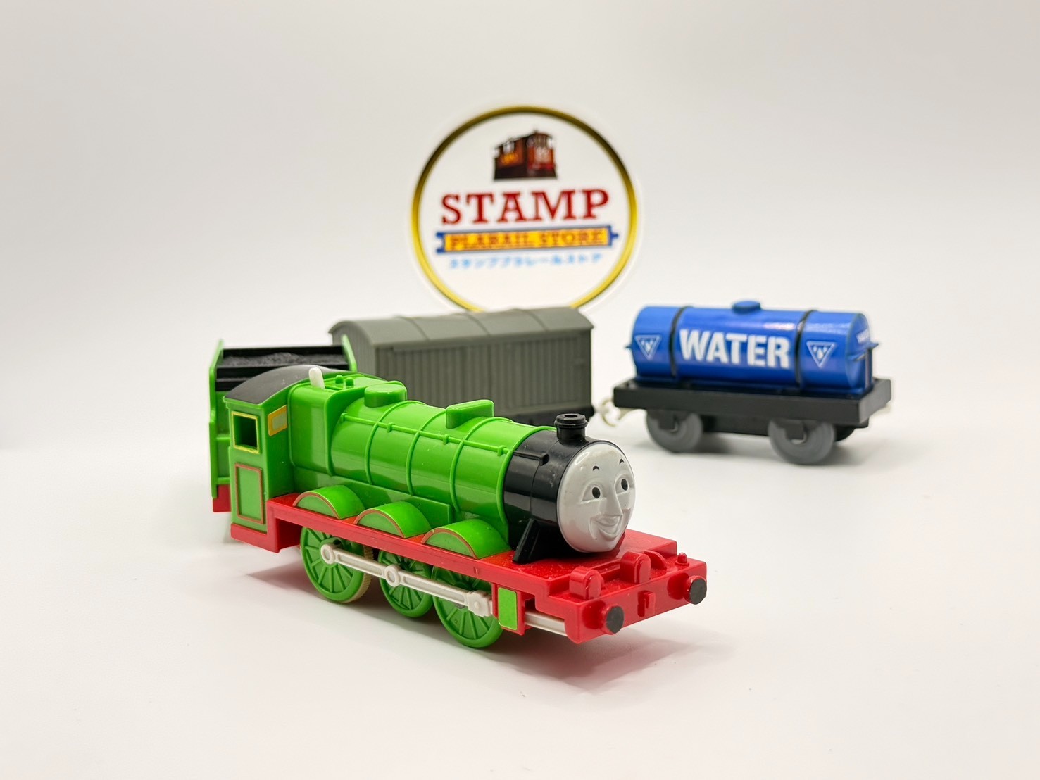 Tomy Trackmaster Plarail 1st Gen MADE IN JAPAN Henry the Green Engine
