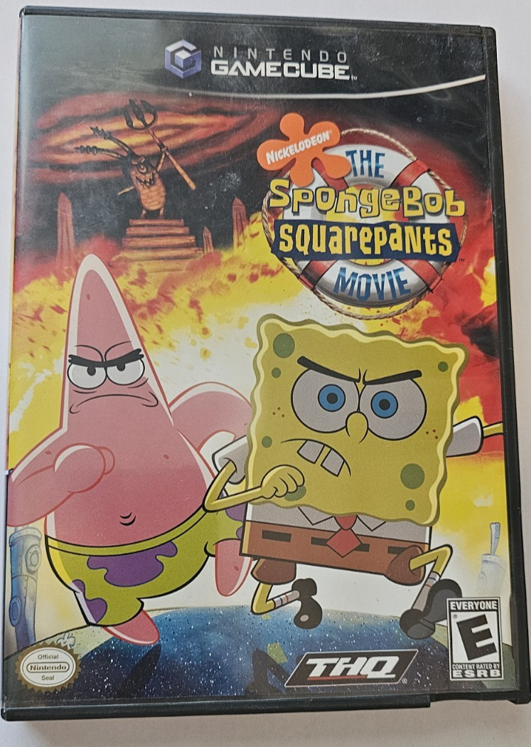 The SpongeBob SquarePants Movie – Nintendo GameCube – Complete w/ Manual