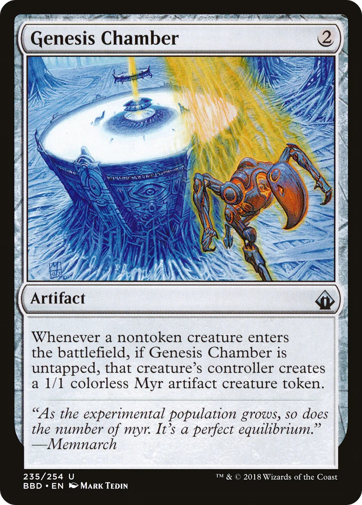 Genesis Chamber [Battlebond] Magic MTG