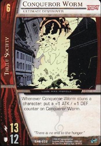 Conqueror Worm, Ultimate Destroyer - Hellboy Essential Collection - Vs System